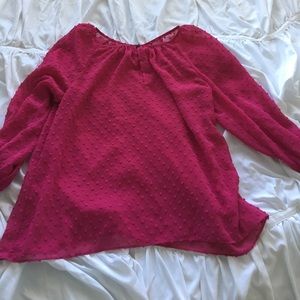 J crew button blouse